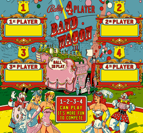More information about "Band Wagon (Bally 1965) Backglass Image"