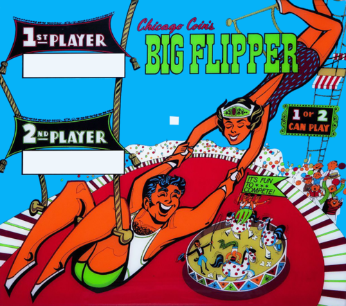 More information about "Big Flipper (Chicago Coin 1970)"