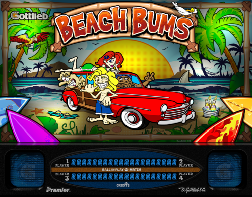 More information about "Beach Bums 1.0 (2018) (2scr) directB2S"