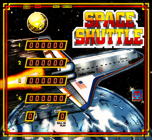 More information about "Space Shuttle (Taito 1984) backglass"