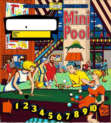 More information about "Mini Pool (Gottlieb 1969)"