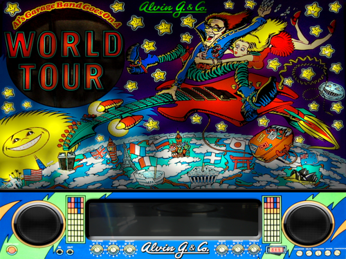 More information about "Al's Garage Band Goes On World Tour (Alivin G. 1992)"