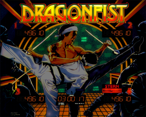 More information about "Dragonfist (Stern 1982)"