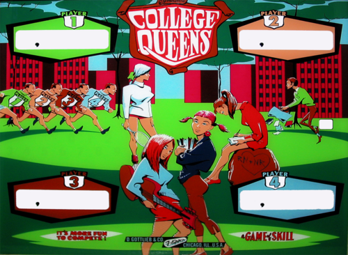 More information about "College Queens (Gottlieb 1969)"