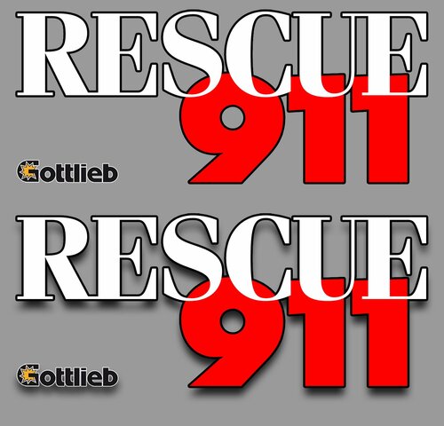More information about "Rescue 911 (Gottlieb 1994) Combo 1.0"