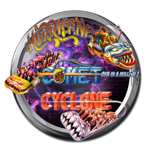 Wheel for Trilogy Comet Cyclone and Hurricane Balutito MOD