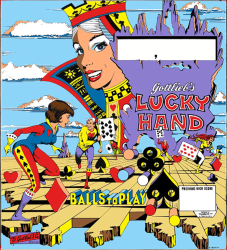More information about "Lucky Hand (Gottlieb 1977)"