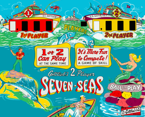 More information about "Seaven Seas (Gottlieb 1959)"
