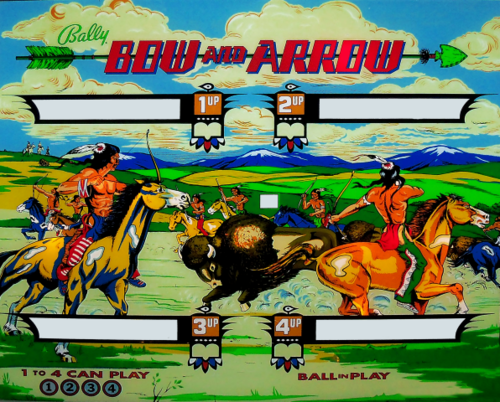 More information about "Bow and Arrow (Bally 1974)"
