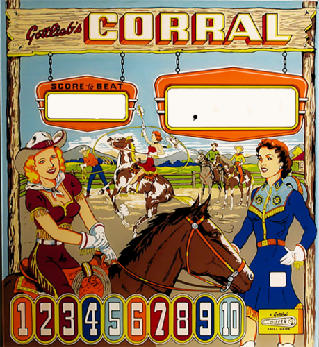 More information about "Corral (Gottlieb 1961)"