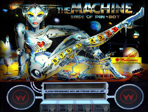 More information about "The Machine - Bride Of Pin-Bot (Williams 1991) (DB2S)"