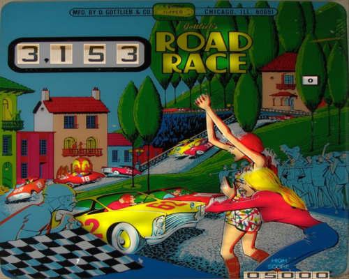 More information about "Road Race (Gottlieb 1969)(v1.0)(FS)(DOF)(99x) & (Phys5)"