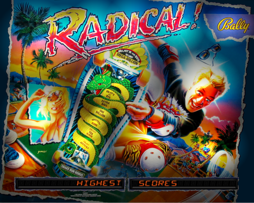 More information about "Radical (Bally 1990) (DB2S)"