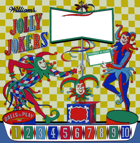 More information about "Jolly Jokers (Williams 1962)"