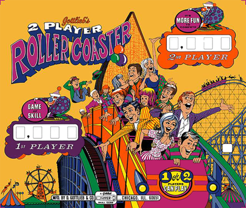 More information about "Roller Coaster (Gottlieb 1971)"