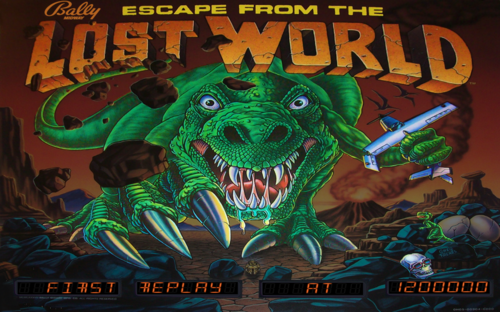 More information about "Escape from the Lost World (Bally 1987)"