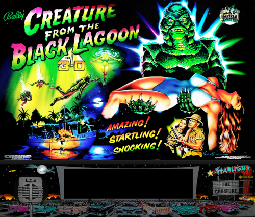 More information about "Creature From The Black Lagoon (Bally 1992) b2s"