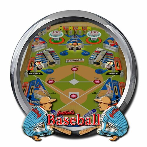 More information about "Pinup system wheel "Baseball""