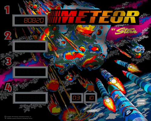 More information about "Meteor (Stern 1979)"