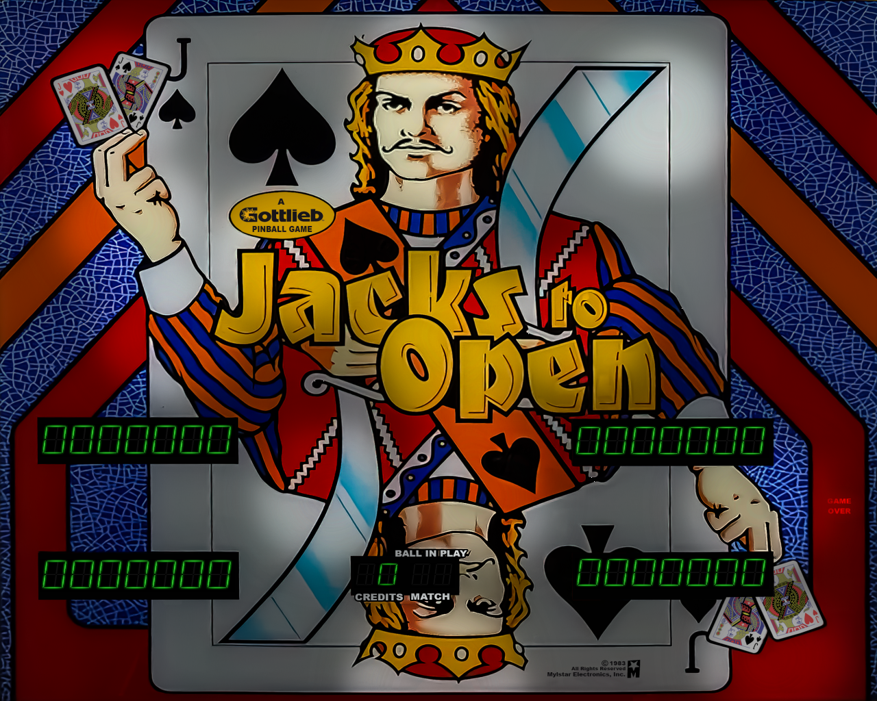 jacks to open pinball