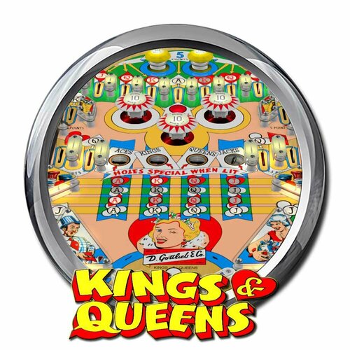More information about "Pinup system wheel "Kings and Queens""
