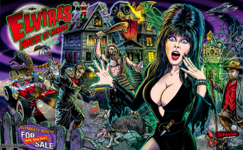 More information about "Elvira's House Of Horrors Premium (Stern 2019)"