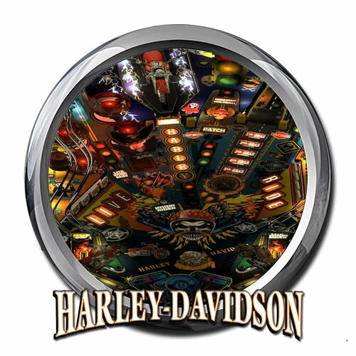 More information about "Pinup system wheel "Harley Davidson""