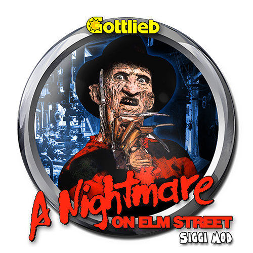 Freddy - A Nightmare on Elm Street (Gottlieb 1994) Topper