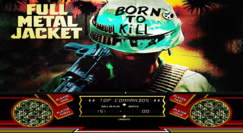 More information about "Full Metal Jacket Backglass"