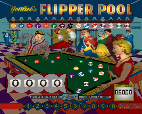 More information about "Flipper Pool (Gottlieb 1965)"