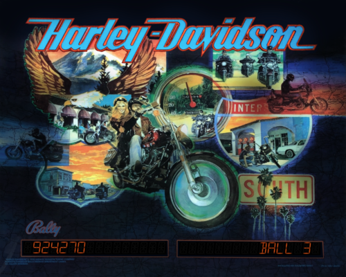 More information about "Harley Davidson (Bally 1991)"