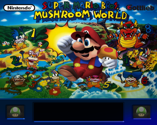 More information about "Super Mario Bros. Mushroom World (Gottlieb 1992) pro b2s 3 screen"