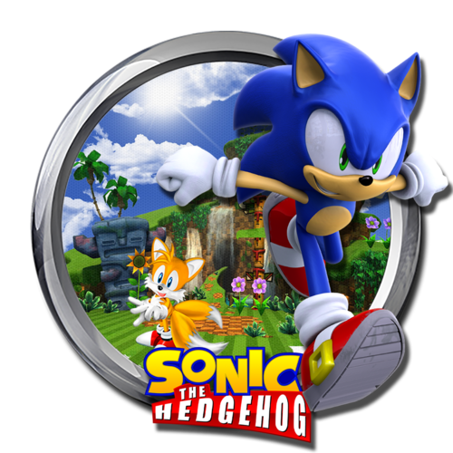 More information about "Pinup system wheel "Sonic the Hedgehog""