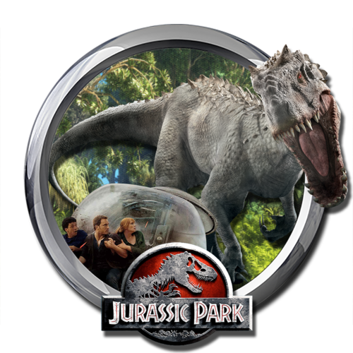 More information about "Pinup system wheel "Jurassic Park""