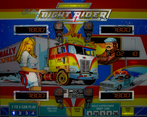 More information about "Night Rider(Bally1976)"