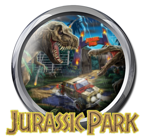 More information about "Wheel Jurassic Park Stern Pinball- Tarcisio style wheel"