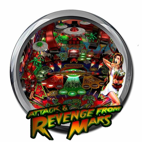 More information about "Pinup system wheel "Attack and revenge from Mars""