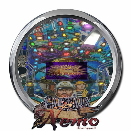 More information about "Pinup system wheel "Captain Nemo dives again""