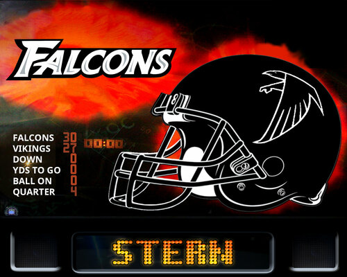 More information about "NFL - Falcons (Stern 2001) B2S"