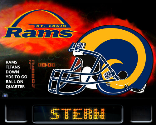 More information about "NFL - Rams (Stern 2001) B2S *Fantasy*"