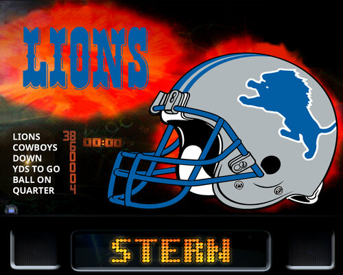 More information about "NFL - Lions (Stern 2001) B2S"