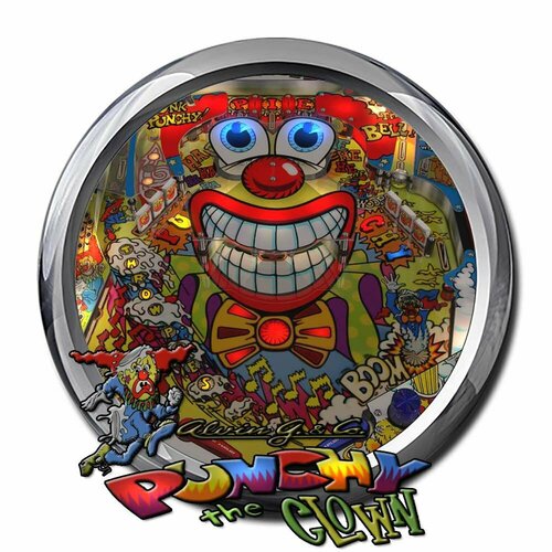 More information about "Pinup system wheel "Punchy the clown""