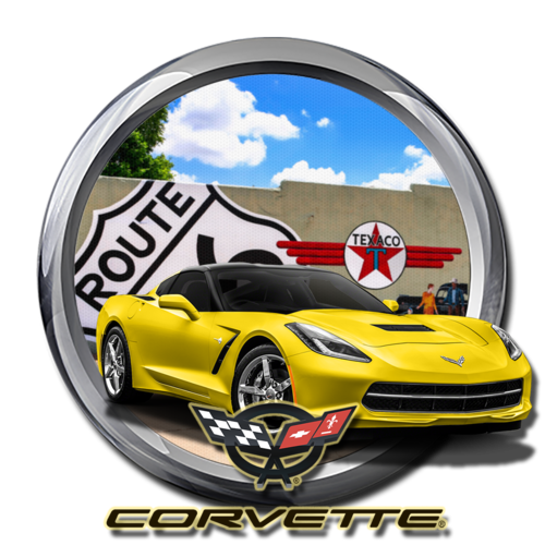 More information about "Pinup system wheel "Corvette""
