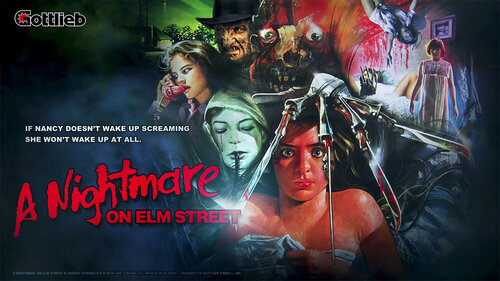 More information about "Nightmare on Elm Street, A (Gottlieb 1994) Video Backglass"