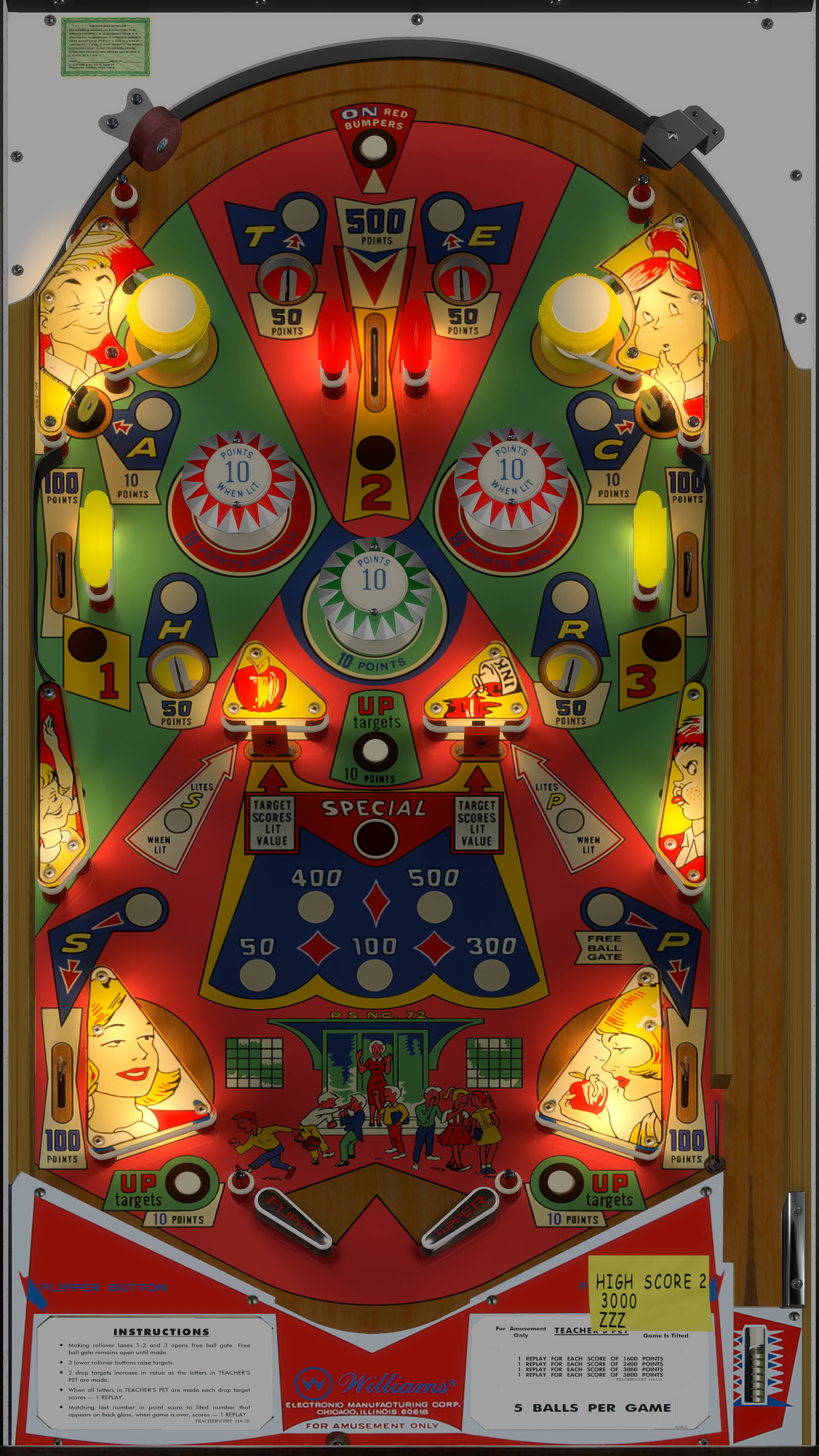 Teacher_s Pet (Williams 1965) - Loserman 76 update