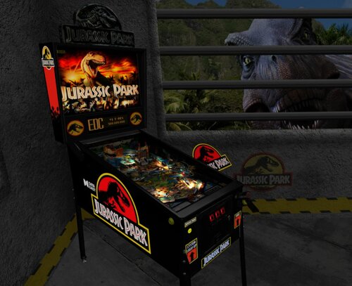 More information about "Jurassic Park Minimal VR Room (Data East 1993)"