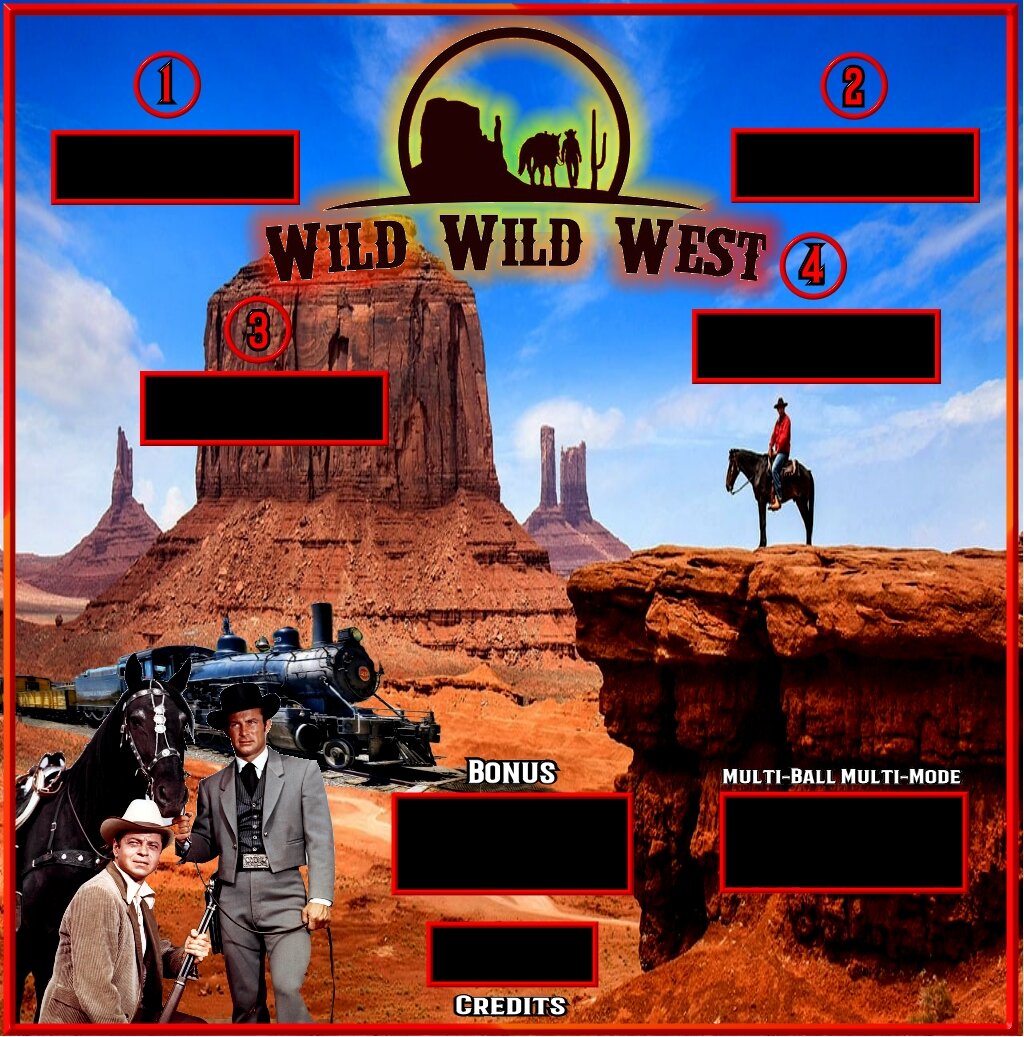 wildwildwest ログテーブル Wild Wild West - VPX - Pinball Tables - Virtual Pinball Universe