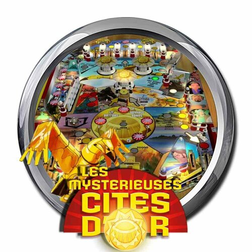 More information about "Pinup system wheel "Les mysterieuses cites d'or", "The mysterious cities of gold""