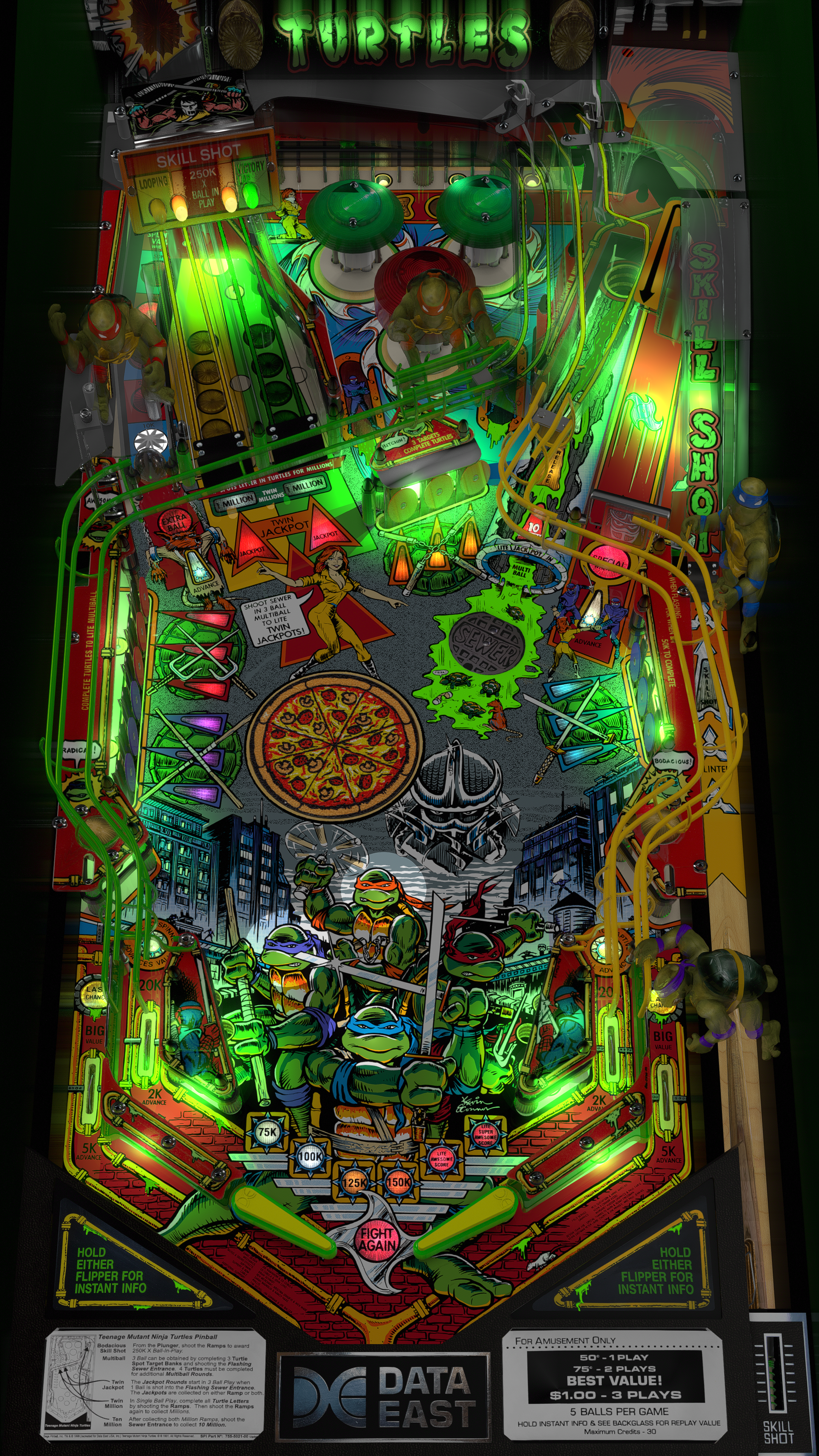 Teenage Mutant Ninja Turtles (MOD) nFozzy, Fleep Sounds, LUT