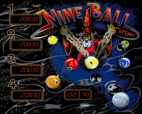 More information about "Nine Ball(Stern)(1980)"